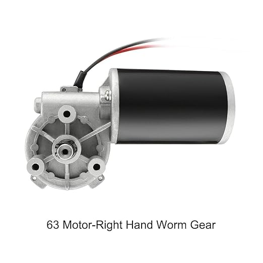 #US Reversible Worm 80W, 50, DC 24V - Versatile Heavy-Duty Peormance