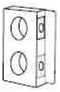 Keedex K-BXDBL234 Weldable Gate Box