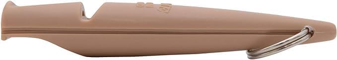 ACME 210.5 Professional Dog Training Whistle with Lanyard. BPA-Free Plastic. 90 dBA. Standardized 5700Hz Frequency for Smaller Dogs. Weatherproof. Made in The UK (Nougat Brown)