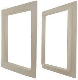 | Big Dog Door Wall Entry Bundle | Chew Proof, Weather Tight | Door, Entry Frame and Closing Panel | Size 120-200+ lbs | Frame 18' x 28'