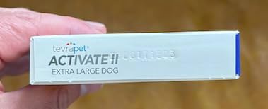 TevraPet Activate II Flea and Tick Prevention for Dogs, Extra Large Dogs 55+ lbs, Topical Drops, 4 Month Flea and Tick Treatment