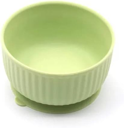 Cat Bowls with Suction Cup 13 Oz — Elevated Silicone Pet Dish with Non-Slip Bottom for Dry Food, Wet Food and Water (Salad)
