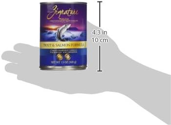 Zignature Trout & Salmon Formula Wet Dog Food 13oz, case of 12