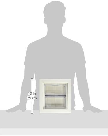 Ideal Pet Products Air Seal Pet Door with Telescoping Frame, Small, 6.63" x 7.25" Flap Size