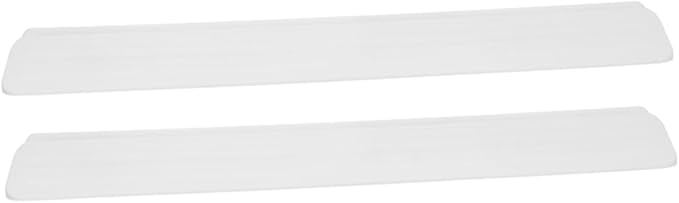 Toddmomy 2pcs Sturdy Fence Skirt Board for Doorway Height Transition Pet Safety Gate Guardrail