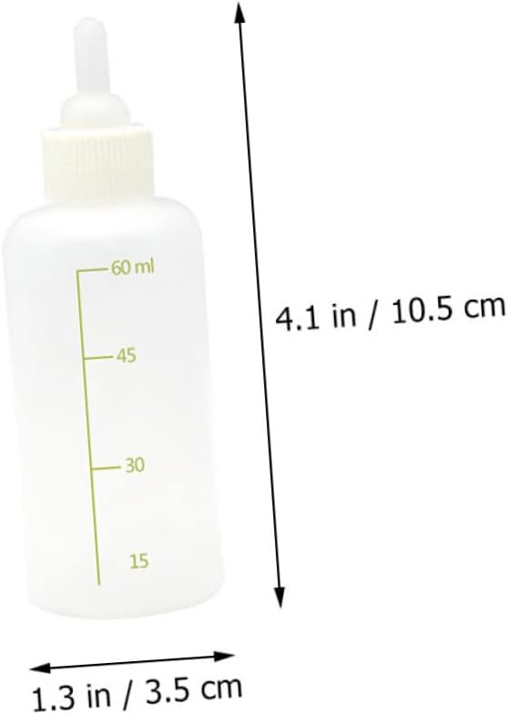BESPORTBLE 1set Pet Feeding Bottles Set Cat Feeding Bottle for Kitten Milk Kitten for Nursing Small Nursing Pet Supply