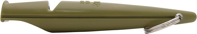 ACME 210.5 Professional Dog Training Whistle with Lanyard. BPA-Free Plastic. 90 dBA. Standardized 5700Hz Frequency for Smaller Dogs. Weatherproof. Made in The UK (Olive Drab)
