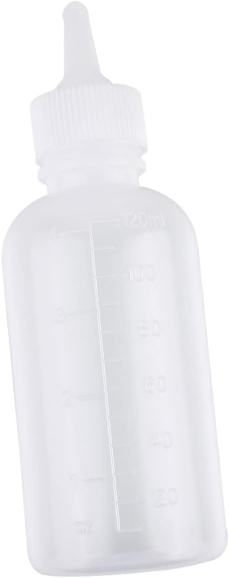 GALPADA 6Pcs Pet Nursing Bottle for Dog and Cat Feeding Includes Cleaning Brush Practical and Easy to Use for Pets Puppy Milk Feeder