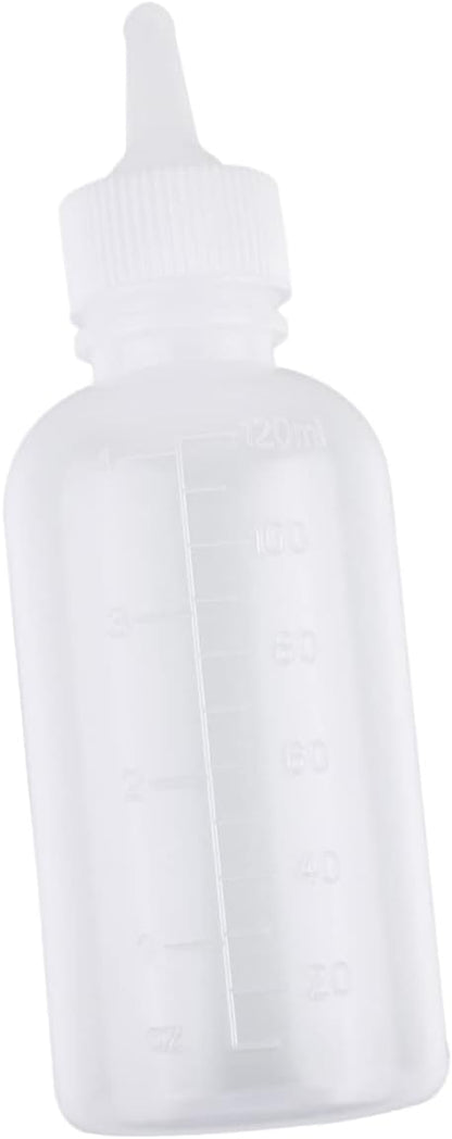 GALPADA 6Pcs Pet Nursing Bottle for Dog and Cat Feeding Includes Cleaning Brush Practical and Easy to Use for Pets Puppy Milk Feeder