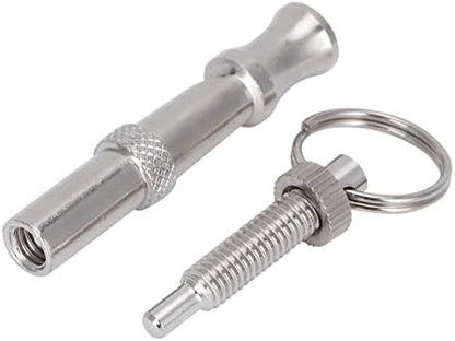 HEEPDD 2Pcs Dog Whistles, Stainless Steel Ultrasonic Whistle for Dog Pigeons Doves Training and Behavior Aids