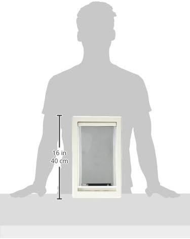 IDEAL PET PRODUCTS SINCE 1979 Perfect Pet Pet Door with Telescoping Frame, Medium, 7" x 11" Flap Size