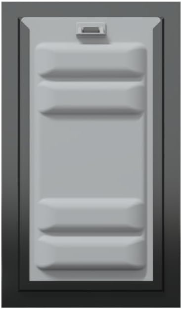 Endura Flap Pet Door for Walls in Black | Energy-Efficient Single Flap Design for Wall Installations | All-Weather Protection with All-Metal Telescoping Tunnel | Black, Medium, Single Flap