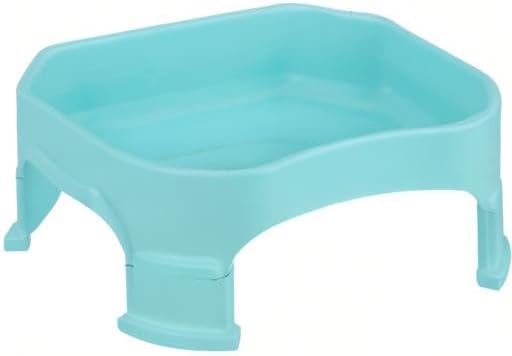 Neater Pet Brands Extra Large Water Bowl for Dogs, Elevated Outdoor Dog Water Bowl (1.25 Gallon XL Capacity), Big Trough Style Food Dish for Indoors or Outside, No Spill Large Dog Bowls, Aquamarine