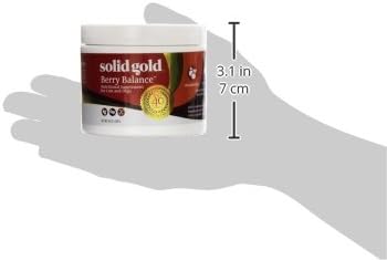New Solid Gold Cranberry Supplement for Dogs for Urinary Tract Health - UTI + Bladder + Kidney Support for Dogs of All Life Stages w/Antioxidants (3.5 Ounce Powder, Smoked Bacon)