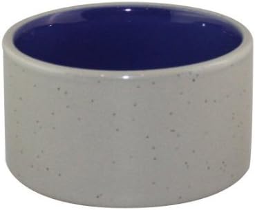 SPOT Standard Crock Dish for Small Animals - Food/Water Bowl for Small Pets, Round Ceramic Bowl with High Walls, Ideal for Birds, Small Cats, Dishwasher Safe - 4 inch, 1 Cup (8oz)