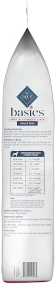 Blue Buffalo Basics Grain-Free Dry Dog Food for Adult Dogs, Limited Ingredient Diet, Salmon Recipe, 22-lb. Bag