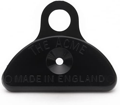 The Acme | Dog Training Whistle Nb. 576 Shepherd Mouth Whistle Plastic | Good Sound Quality, Weather-Proof Whistles | Designed and Made in The UK | Black