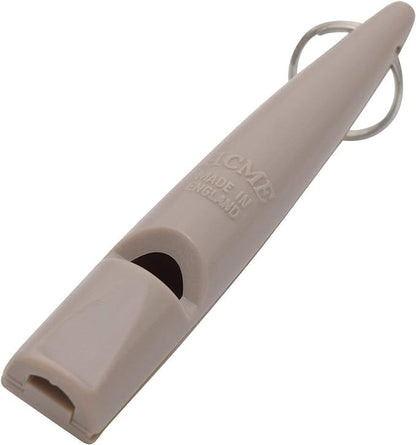 ACME 210.5 Professional Dog Training Whistle with Lanyard. BPA-Free Plastic. 90 dBA. Standardized 5700Hz Frequency for Smaller Dogs. Weatherproof. Made in The UK (Mink Grey)