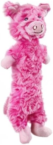 Outward Hound by Charming Pet Lil' Dudes Pig Plush Squeaky Dog Toy