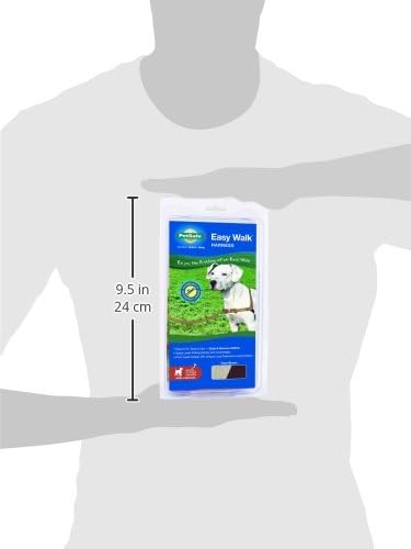 PetSafe Easy Walk Harness for Dogs - Pull-Free Walks - Patented Martingale Loop Design - Front Chest Leash Attachment - Comfort Straps - Breathable Harness Design - Small/Medium, Fawn/Brown