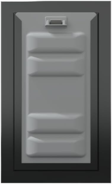 Endura Flap Pet Door for Walls in Black | Energy-Efficient Double Flap Design for Wall Installations | All-Weather Protection with All-Metal Telescoping Tunnel | Black, Small, Double Flap