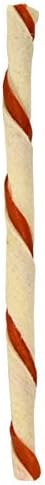 Dingo Twist Sticks Rawhide for Dogs,Made with Real Chicken,50 Count (Pack of 4)