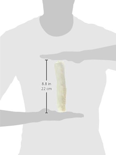 Pork Chomps Baked Pork Skin Dog Chew, 8-inch Roll, 1 Count (Pack of 3)