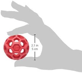 JW Pet Company Mini Hol-ee Roller Dog Toy, Colors Vary - Pack of 3