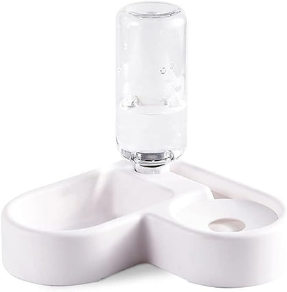 Dog and Water Dispenser Small and Medium Sized Dog and Food Basin Bowl Automatic Water Dispenser Pet Products