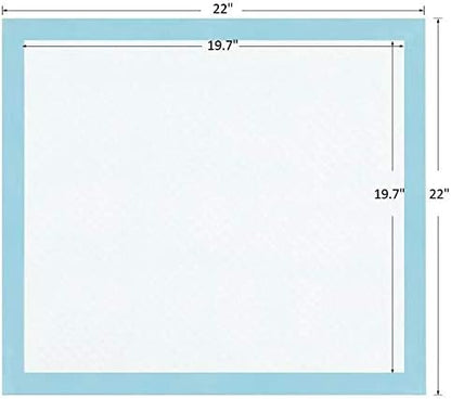 Pet Training and Puppy Pads Pee Pads for Dogs 22"x22"-50 Count Super Absorbent & Leak-Proof