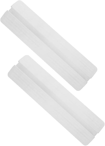 2pcs Skirt Board for Gate Stairs Safety Doorway Ramp Transition Strip Pet Barrier Holder Furniture Wall Protector