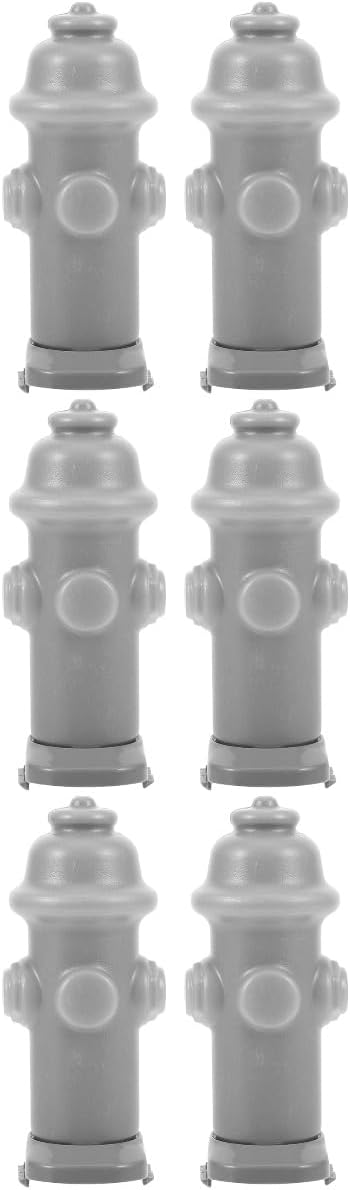LUOZZY 6 pcs Dog Pee Pad Helper Puppy Toilet Urine Post Accessories Training Dog Pee Pad ToolColumn Dog Toilet Supply, Gray