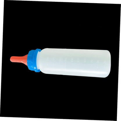 UKCOCO 4PCS Calf Feeding Bottle Set for Small Animals Lamb and Goat Milk Feeder Nipple PET Nursing Station for Calves Sheep and Livestock