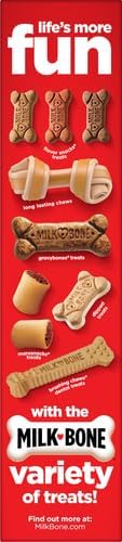 Milk- Bone Dog Treats, Gravy Bones, 1 Lb