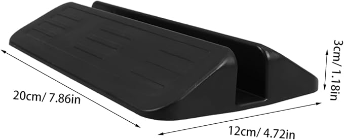Milisten Safety Door Gate Bottom of Door Kick Plate Freestanding Pet Gates for Dogs Pet Gate Support Feet Fence Hardware Front Door Kick Plate Pet Gate Stairs Black Plastic