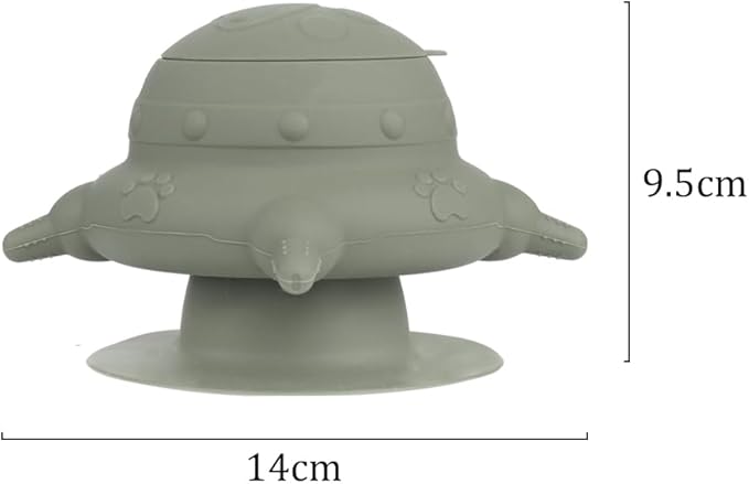 Puppy Milk Feeders Kitten Milk Feeders Bowl for Multiple Puppies Dog Automatic Feeder with 4 Teats Little Pets Food Water Feeding Station Silicone Nursing Feeder Bottle 230ml for Rabbit
