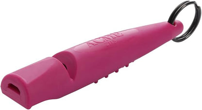 ACME Alpha 211.5 Professional Dog Training Whistle with Enhanced Ergonomic Grip. BPA-Free Plastic. 110 dBA. Long Range. Standardized Frequency. Weatherproof. Made in the UK (Magenta Pink)
