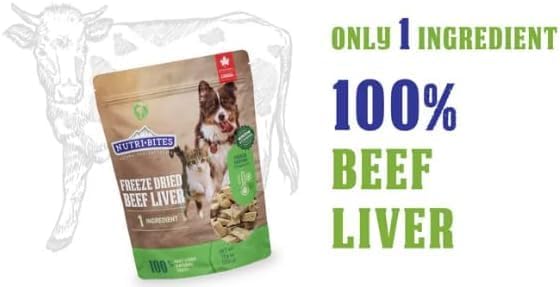 Nutribite Beef Liver Freeze Dried 27 oz