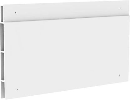 Hakuna Pets Patio Pet Door 3.9” Height Extension, Fits Screen Insert Panel for Large Doors, White