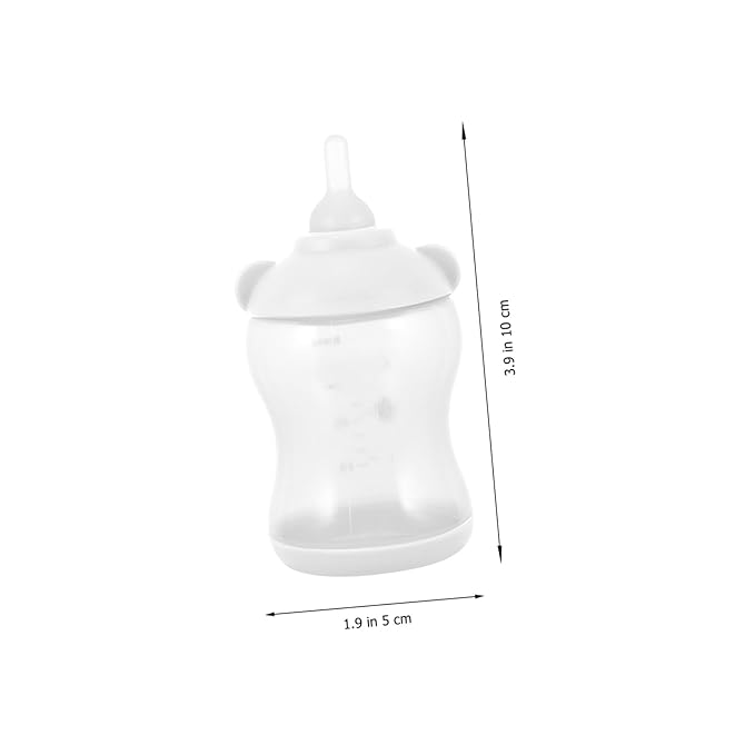 ORFOFE Breast Feeder for Dogs Cats Puppy Bottle Cat Nursing Bottle Milk Feeder Leakproof Pet Feeding Kit