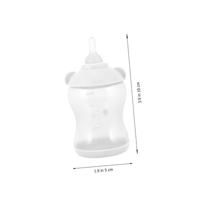 ORFOFE Breast Feeder for Dogs Cats Puppy Bottle Cat Nursing Bottle Milk Feeder Leakproof Pet Feeding Kit