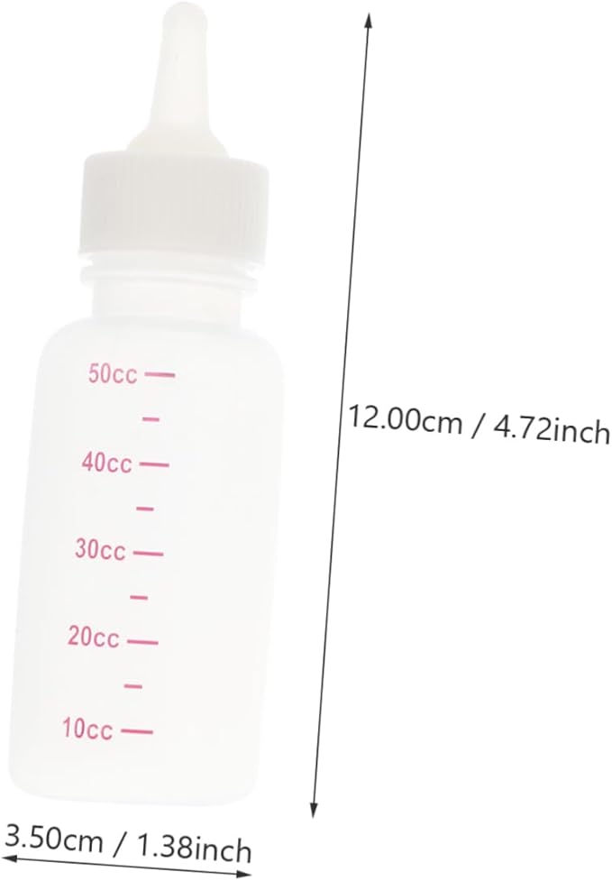 Pet Feeding Supplies Small Pet Nursing Bottle for Kittens Milk for Kitten Feeding Kit Squirt Bottle for Cats