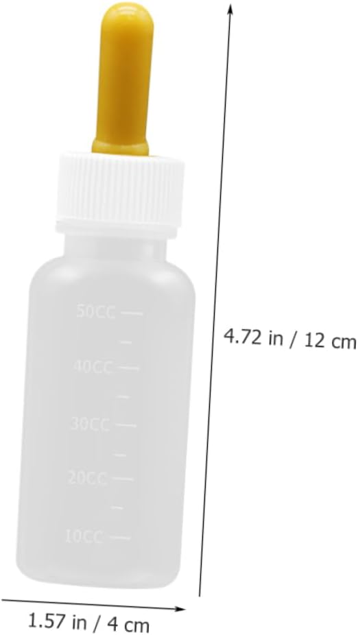 BESPORTBLE 3pcs Silicone Pet Nursing Bottles for Puppies Kittens Feeding Bottle Cat Milk Small Animal Feeding Watering Supplies