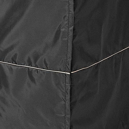 MidWest Homes for Pets XXL Dog Crate Cover, Black Polyester Privacy Kennel Cover Fits Most Giant 54-Inch Crates, Machine Washable, Reduces Barking & Chewing