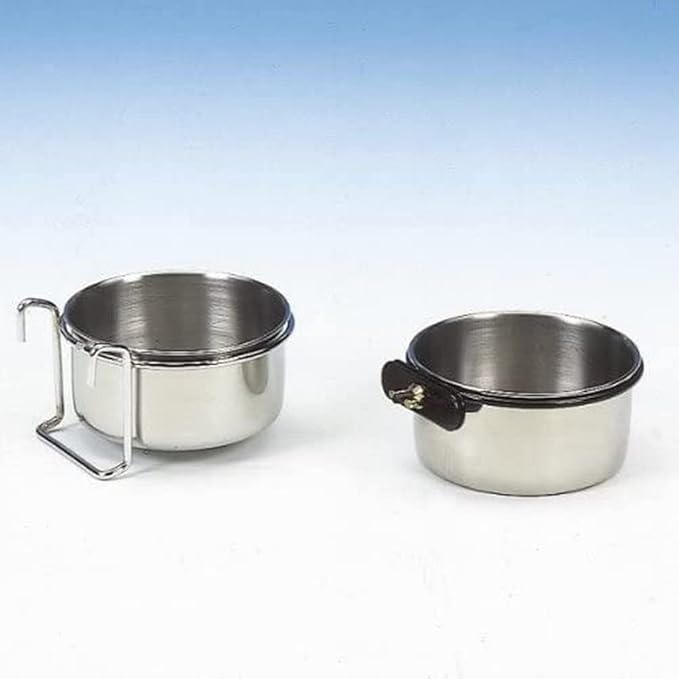 Nobby Stainless Steel Bowl with Srew Fixation, 900 ml, 15 cm