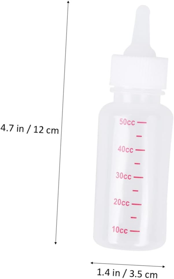 BESPORTBLE Nursing Bottles for Pet of Dog Cat Feeding Bottles Milk Pet Supplies Peri Kitten