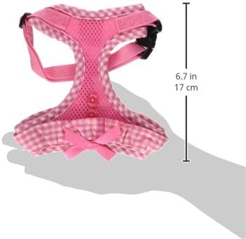 Authentic Puppia Vivien Harness, Pink, Small