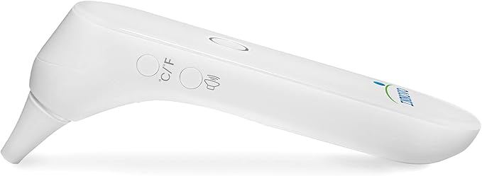 Innovo iE100B Reusable Infrared Digital Ear Thermometer, Professional Series, with Fever Alert Detection and 20x Disposable Probes