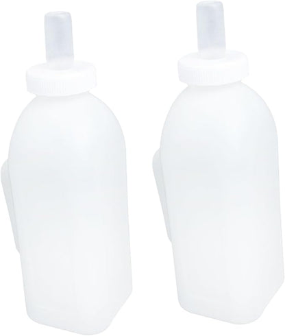 Toddmomy 2L Calf Milk Bottle 4lb Capacity Nursing Feeder for Calves Sturdy Silicone Design Handle for PET Feeding