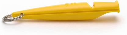 ACME The Dog Training Whistle Number 210.5 High Pitch, Single Note | Good Sound Quality, Weather-Proof Whistles | Designed and Made in The UK (Yellow)